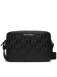 KARL LAGERFELD Saszetka A1M30067 Czarny. Czarne saszetki i nerki KARL LAGERFELD, bez wzorów, ze skóry, bez dodatków. Za 999.99 zł.