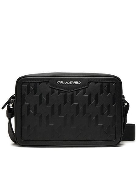 KARL LAGERFELD Saszetka A1M30067 Czarny. Czarne saszetki i nerki KARL LAGERFELD, bez wzorów, ze skóry, bez dodatków. Za 999.99 zł.