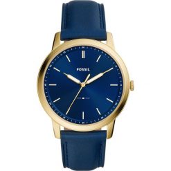 FOSSIL - Zegarek FS5789. Niebieskie zegarki Fossil, szklane. W wyprzedaży za 399.90 zł.