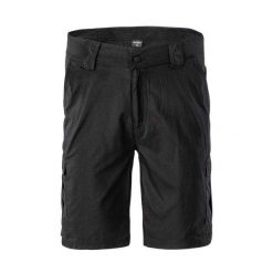 Męskie Spodenki Z Logo Ibg Loop. Czarne szorty Hi-tec, m, bez wzorów, sportowe. Za 87.99 zł.