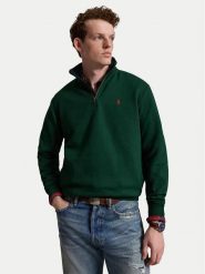 Polo Ralph Lauren Bluza 710B28291002 Zielony Regular Fit. Zielone bluzy Polo Ralph Lauren, m, bez wzorów, z bawełny, bez kaptura. Za 730.99 zł.