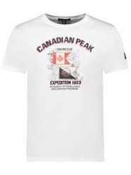 Canadian Peak Koszulka "Jamareak" w kolorze białym rozmiar: L. Białe bezrękawniki Canadian Peak, l, bez wzorów, z bawełny, bez kołnierzyka, bez ramiączek. Za 61.46 zł.