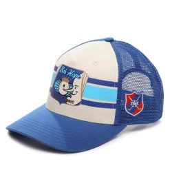 Czapka z daszkiem American Needle. Niebieskie czapki z daszkiem American Needle, bez wzorów. Za 79.99 zł.