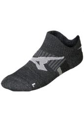 Skarpety Mizuno DryLite Race Mid. Czarne skarpety Mizuno, bez wzorów, z elastanu. Za 47.99 zł.