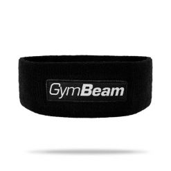 Opaska na głowę unisex bieganie czarna. Czarne bielizna termoaktywna GYMBEAM, bez wzorów, z bawełny, bez ramiączek, do biegania. Za 27.90 zł.