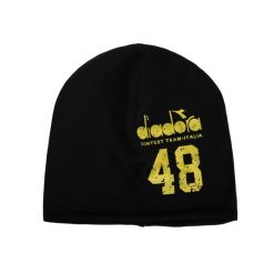 Czapka męska DIADORA CAP B&B. Czarne czapki z daszkiem Diadora, bez wzorów. Za 19.99 zł.