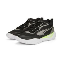 Buty koszykarskie męskie Puma Playmaker Pro. Czarne buty do koszykówki Puma, bez zapięcia, do koszykówki. Za 416.00 zł.