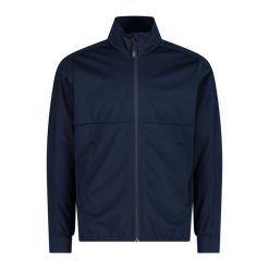 Kurtka wodoodporna CMP. Niebieskie kurtki przeciwdeszczowe CMP, bez wzorów, z softshellu, bez kaptura. Za 422.00 zł.