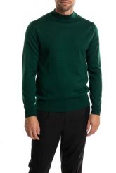 Takeshy Kurosawa Sweter | 83476 | Maglia Lupetto Calato Lana | Mężczyzna | Zielony. Zielone swetry nierozpinane Takeshy Kurosawa, m, bez wzorów, z dzianiny, bez kołnierzyka, bez ramiączek. W wyprzedaży za 369.00 zł.