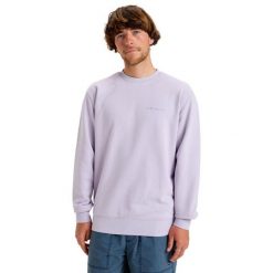 Bluza z okrągłym dekoltem dla Mężczyzn SALT WATER Fioletowy. Niebieskie bluzy Quiksilver, m, bez wzorów, z bawełny, bez kaptura. Za 249.99 zł.