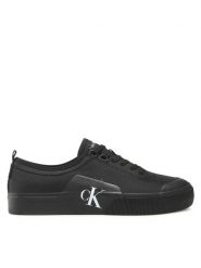 Calvin Klein Jeans Trampki Skater Vulc Laceup Low Ny YM0YM00459 Czarny. Czarne trampki Calvin Klein Jeans, m, bez wzorów, bez zapięcia. Za 239.99 zł.