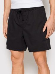 Vans Szorty materiałowe Mn Range VN0A5FKD Czarny Relaxed Fit. Czarne krótkie spodenki sportowe Vans, m, bez wzorów, z bawełny. Za 189.99 zł.