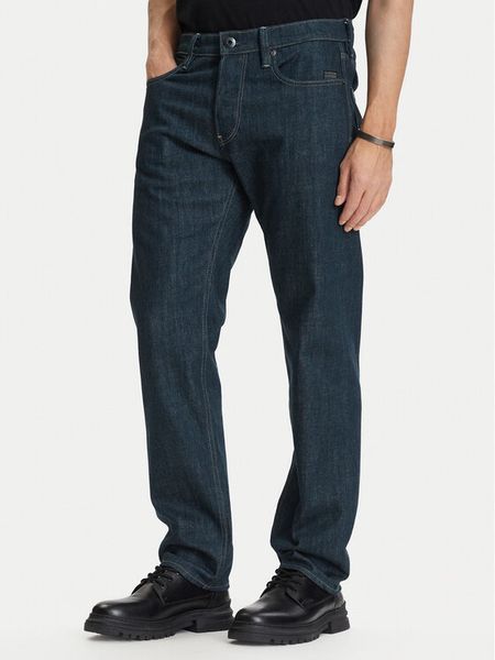 G-Star Raw Jeansy Streem D28534-E541 Granatowy Tapered Fit. Niebieskie jeansy G-Star Raw, m. Za 549.99 zł.