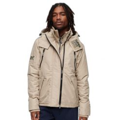 Kurtka Superdry Mountain SD Windcheater. Brązowe kurtki Superdry, m, bez wzorów, bez kaptura. Za 489.45 zł.