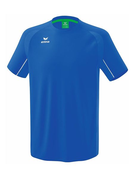 Erima Koszulka sportowa "Liga Star" w kolorze niebieskim rozmiar: 128. Niebieskie t-shirty sportowe Erima, bez wzorów, z materiału, bez ramiączek, outdoorowe. Za 41.59 zł.