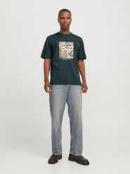 Jack & Jones Koszulka "Vesterbro Newton" w kolorze zielonym rozmiar: XXL. Zielone bezrękawniki Jack & Jones, xxl, bez wzorów, z bawełny, bez kołnierzyka, bez ramiączek. Za 39.99 zł.