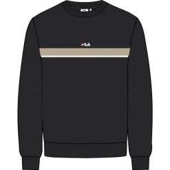 Bluza Fila Sagano. Czarne bluzy bez kaptura Fila, s, bez wzorów, z dresówki, bez kaptura. Za 274.50 zł.