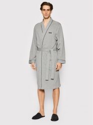 Boss Szlafrok Kimono 50469624 Szary. Szare szlafroki Boss, m, bez wzorów, z bawełny, bez ramiączek, bez kaptura. Za 359.99 zł.
