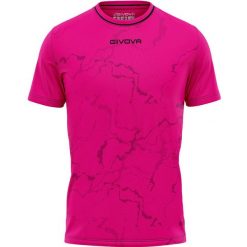 T-shirt Sportowy Givova Graphite/Fuchsia - Komfort i Wydajność. Czarne t-shirty sportowe Givova, bez wzorów, z poliesteru, bez ramiączek, na fitness i siłownię. Za 159.99 zł.