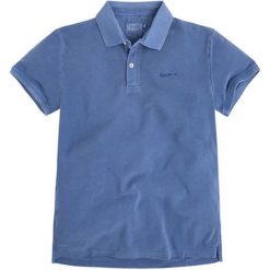 Koszulka polo w kolorze niebieskim. Koszulki polo sportowe marki Pepe Jeans. W wyprzedaży za 159.95 zł.