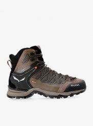 Buty trekkingowe Salewa Mountain Trainer Lite Mid GTX. Brązowe buty turystyczne Salewa, bez wzorów, z gore-texu, bez zapięcia, trekkingowe, gore-tex. Za 819.99 zł.