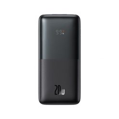 Baseus Bipow Pro 10000 mAh 2xUSB USB-C 20W czarny. Czarne powerbanki . Za 79.90 zł.