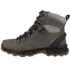Buty trekkingowe męskie Ecco Exohike Mid Nubukleder. Szare buty trekkingowe ecco, bez wzorów, z materiału, za kostkę, bez zapięcia. Za 1,047.00 zł.