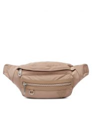 Guess Nerka HMBENY P6156 Beżowy. Brązowe saszetki i nerki Guess, z aplikacjami, z materiału. Za 359.99 zł.