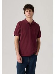 Levi's Koszulka polo w kolorze bordowym rozmiar: M. Czerwone koszulki polo Levi's®, m, bez wzorów, z bawełny, bez kołnierzyka, bez ramiączek. Za 118.84 zł.