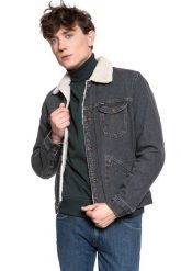 KURTKA ZIMOWA WRANGLER 124MJ SHERPA BLACK 2 YEARS W4MSV271H 112129156. Czarne kurtki Wrangler, na zimę, m, bez wzorów, bez kaptura. Za 359.99 zł.