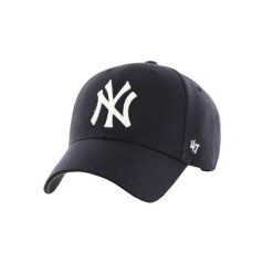 Czapka z daszkiem - New York Yankees Czapka regulowana. Niebieskie czapki z daszkiem 47 Brand, bez wzorów. Za 167.00 zł.