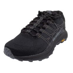 Męskie Buty Do Biegania Moab Flight. Czarne buty turystyczne Merrell, bez wzorów, bez zapięcia, do biegania. Za 632.99 zł.