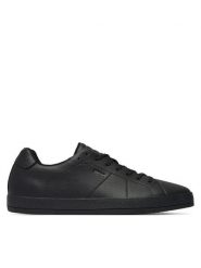 Geox Sneakersy U Serifos U65LSC 000BU C9997 Czarny. Czarne buty sportowe casual Geox, bez wzorów, ze skóry, bez zapięcia. Za 409.99 zł.