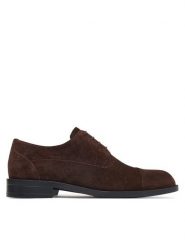 BOSS Półbuty Tayil 50568786 Brązowy ciemny. Brązowe eleganckie półbuty Boss, bez wzorów, ze skóry, bez obcasa, bez zapięcia. Za 849.99 zł.