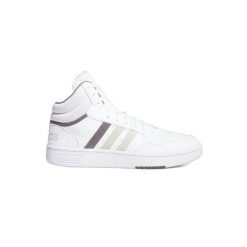 Buty adidas Hoops 3.0 Classic Vintage biały. Białe buty do biegania Adidas, bez wzorów, ze skóry, bez zapięcia, do biegania. W wyprzedaży za 278.55 zł.