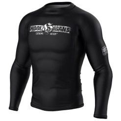 Koszulka sportowa męska Rashguard do MMA EXTREME HOBBY HOOLS. Czarne bielizna termoaktywna EXTREME HOBBY, m, bez wzorów, z bawełny, bez ramiączek, do biegania. Za 188.00 zł.