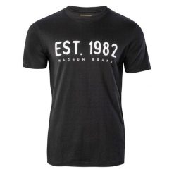 Koszulka męska Magnum Ellib - czarna, Rozmiar L. Czarne t-shirty MAGNUM, l, bez wzorów, z bawełny, bez kołnierzyka, bez ramiączek. Za 44.99 zł.