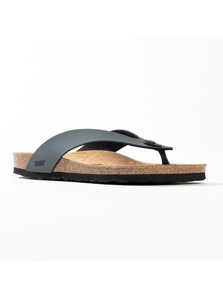 Sunbay Japonki "Goya" w kolorze szarym rozmiar: 40. Szare japonki Sunbay, bez wzorów, z materiału. Za 149.95 zł.