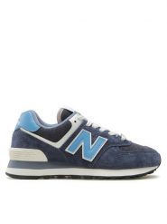 New Balance Sneakersy U574EZ2 Granatowy. Niebieskie buty sportowe casual New Balance, bez wzorów, ze skóry, bez zapięcia. Za 329.99 zł.