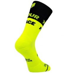 RACE PACE BLACK - SKARPETKI DO BIEGANIA. Czarne skarpety SPORCKS, bez wzorów, z nylonu. Za 156.00 zł.