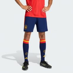 Szorty Spain 26 Home. Niebieskie szorty Adidas, bez wzorów, sportowe. Za 199.00 zł.