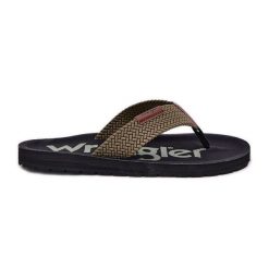 Klapki Japonki Męskie WRANGLER Zane Flipflop Men Low 20251044.20251044.57B Zielone. Zielone klapki . Za 190.94 zł.