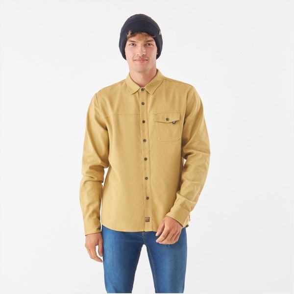 Koszula z długim rękawem męska Viking Shamrock Bamboo Man. Żółte koszule Viking, l, bez wzorów, bez kołnierzyka, bez ramiączek. W wyprzedaży za 172.43 zł.