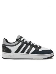 Adidas Sneakersy Hoops 3.0 IH0169 Czarny. Czarne buty sportowe casual Adidas, bez wzorów, ze skóry, bez zapięcia. Za 199.99 zł.