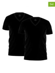 Seidensticker Koszulki (2 szt.) w kolorze czarnym rozmiar: XXL. Czarne bezrękawniki Seidensticker, xxl, bez wzorów, bez kołnierzyka, bez ramiączek. Za 86.99 zł.