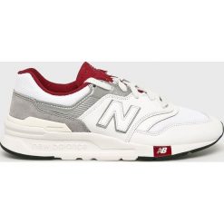 New Balance - Buty CM997HGA. Białe buty sportowe casual New Balance, bez wzorów, z materiału, bez zapięcia. W wyprzedaży za 319.90 zł.
