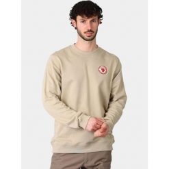 Sweter Męski Fjallraven 1960 Logo Badge. Brązowe swetry nierozpinane Fjällräven, na zimę, m, bez wzorów, bez kołnierzyka, bez ramiączek. Za 524.45 zł.