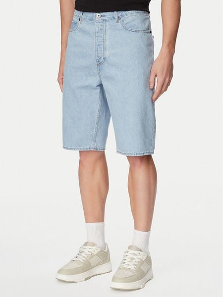 HUGO Szorty jeansowe Skate Shorts 50555994 Niebieski Straight Fit. Niebieskie szorty Hugo, m, bez wzorów, z bawełny. Za 276.99 zł.