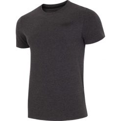 T-shirt męski TSM002 - ciemny szary melanż. T-shirty marki 4F. W wyprzedaży za 34.99 zł.