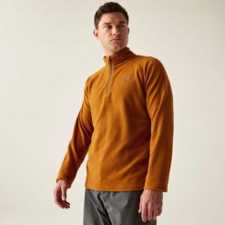 Freethink II Męski polar narciarski z zamkiem błyskawicznym. Brązowe bluzy z polaru Dare 2B, na zimę, m, bez wzorów, z polaru, bez kaptura. Za 79.99 zł.